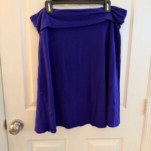 GapBody Women's Purple Skirt - Folded Waist